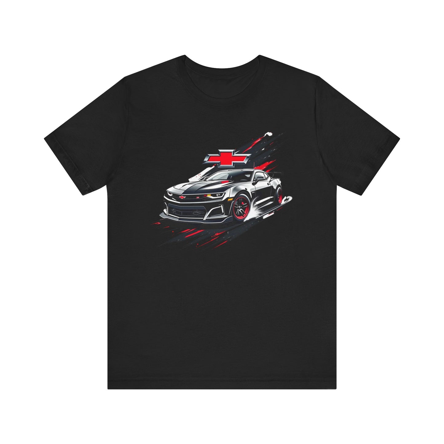 Chevy Camaro t-shirt Graphic Tee - Unisex Jersey Short Sleeve T-Shirt for Car Enthusiasts