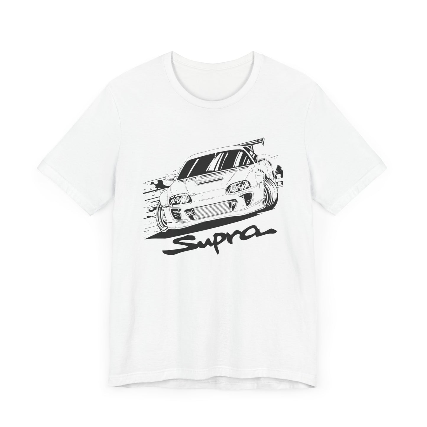 Toyota Supra t-shirt Racing Unisex Jersey Short Sleeve Tee - Perfect for Car Enthusiasts