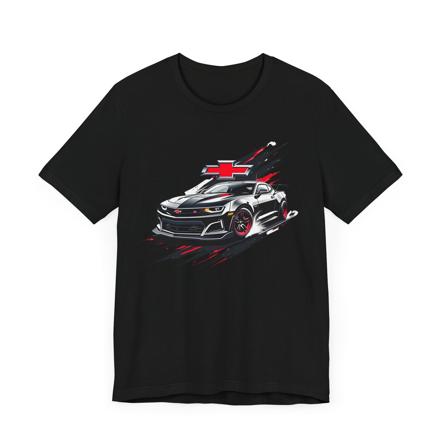 Chevy Camaro t-shirt Graphic Tee - Unisex Jersey Short Sleeve T-Shirt for Car Enthusiasts