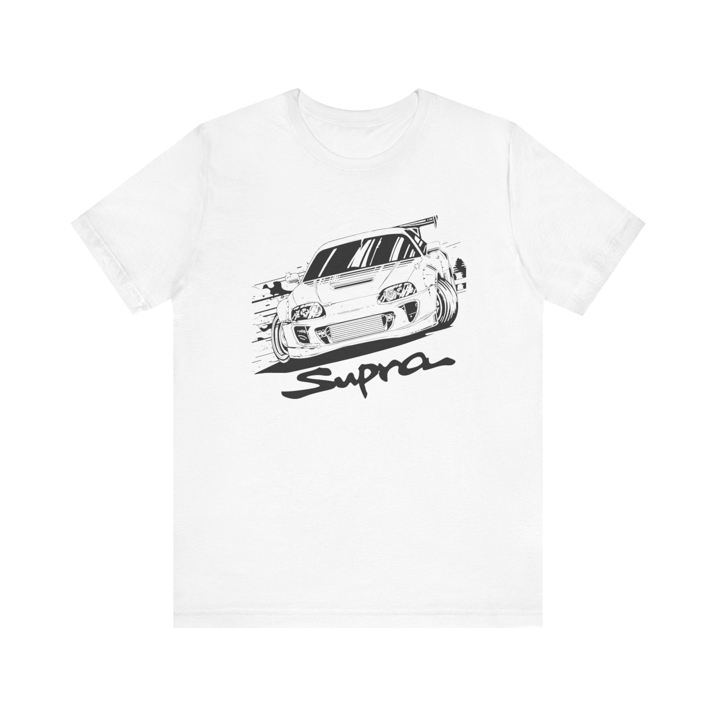 Toyota Supra t-shirt Racing Unisex Jersey Short Sleeve Tee - Perfect for Car Enthusiasts