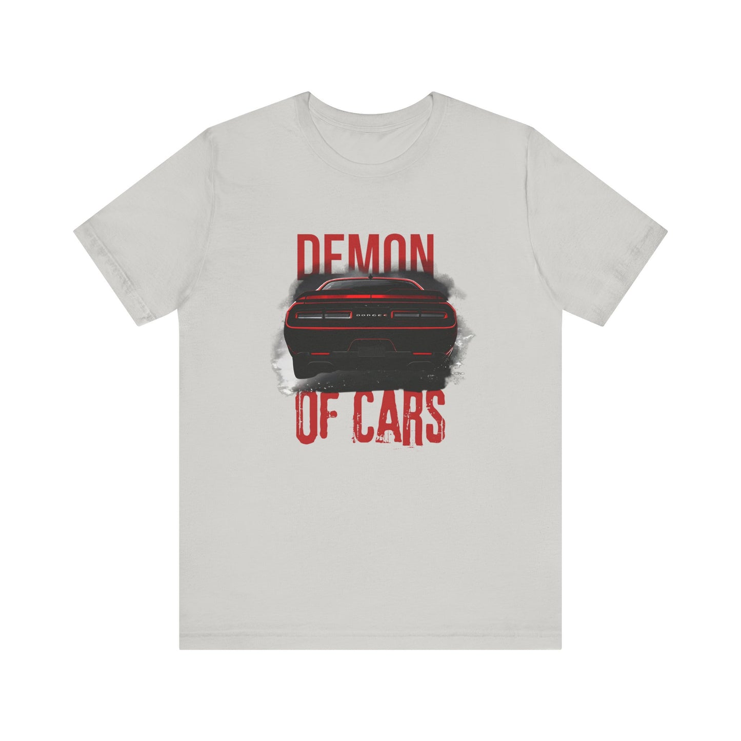 Demon of cars Dodge Challenger in t-shirt