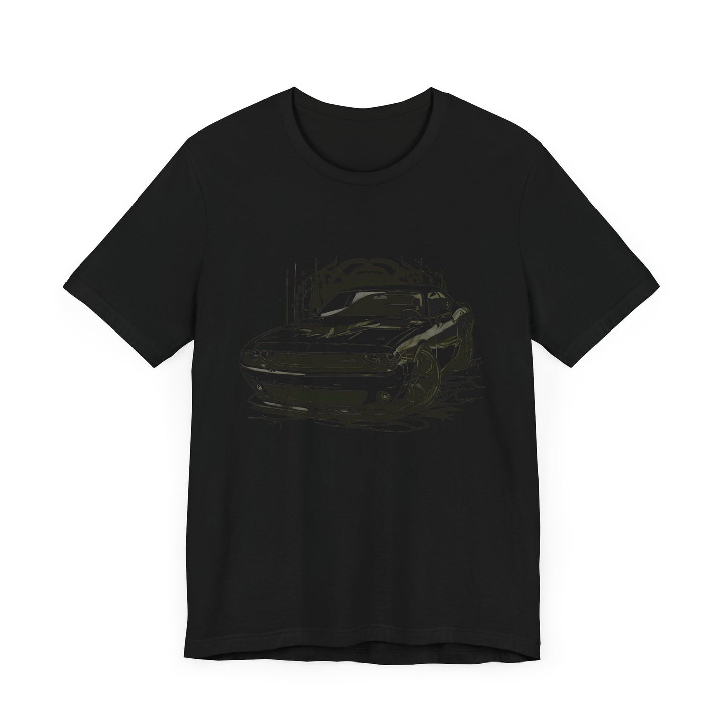 Dodge Challenger t-shirt muscle car,Cool Car Graphic Unisex Tee - Perfect for Car Enthusiasts