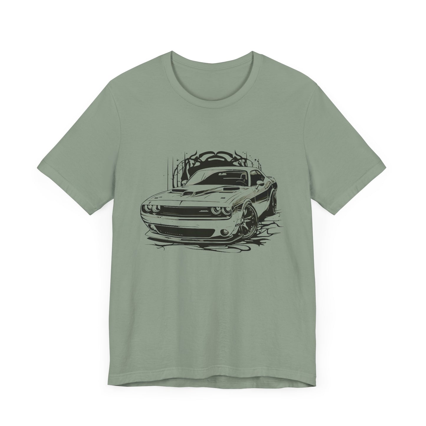 Dodge Challenger t-shirt muscle car,Cool Car Graphic Unisex Tee - Perfect for Car Enthusiasts