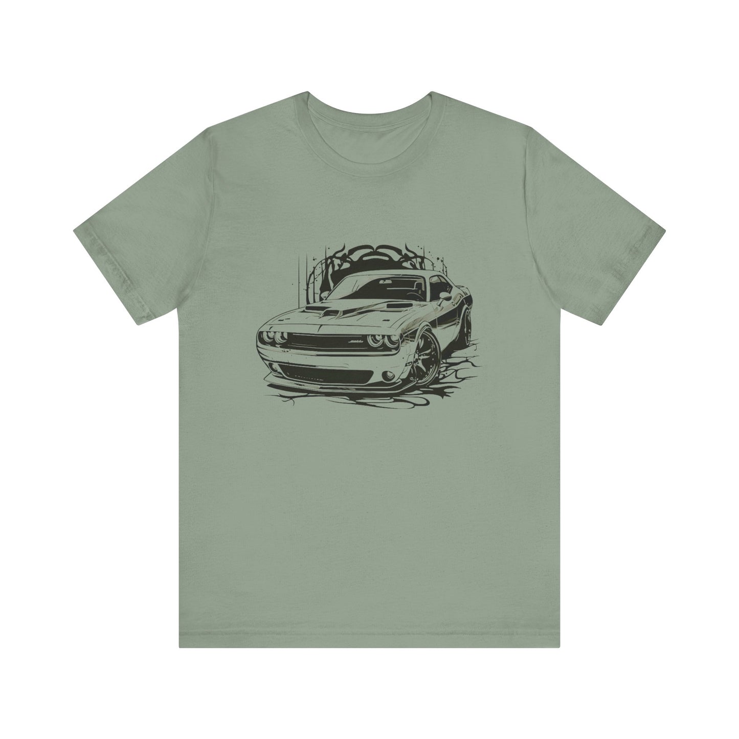 Dodge Challenger t-shirt muscle car,Cool Car Graphic Unisex Tee - Perfect for Car Enthusiasts