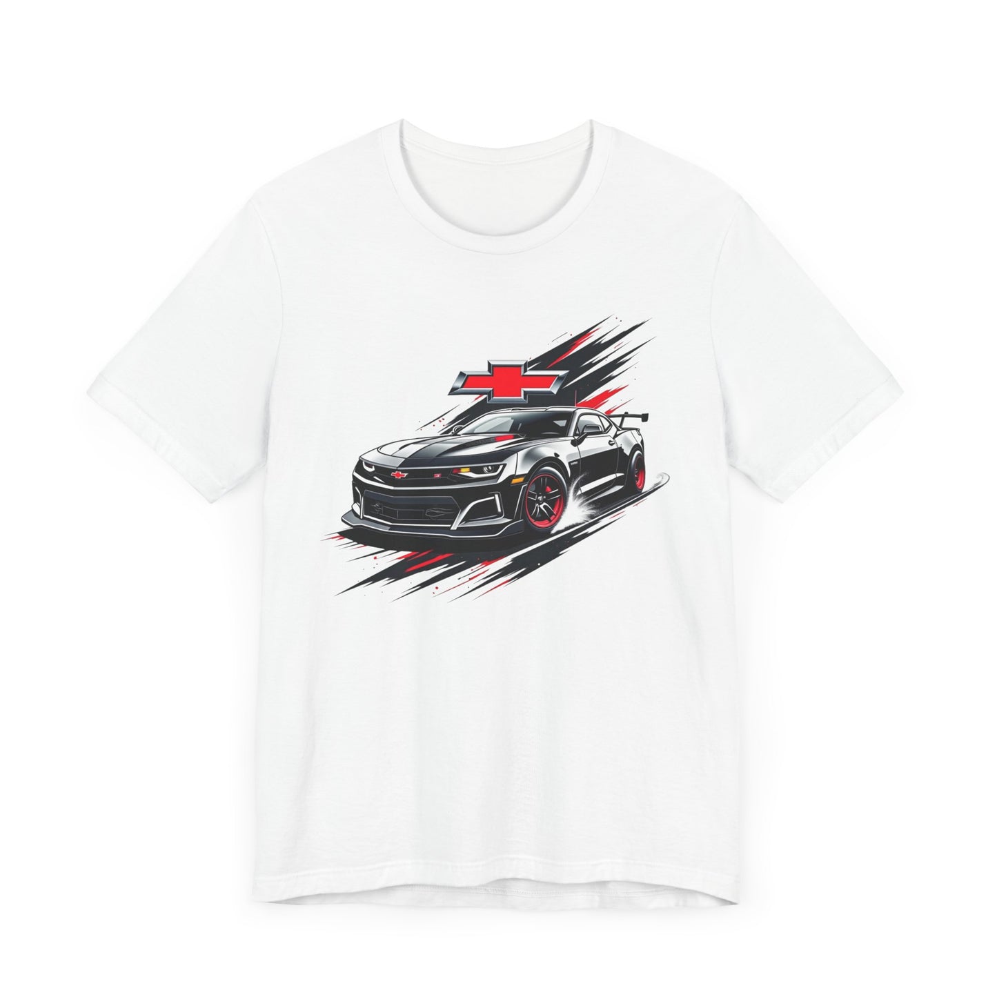 Chevy Camaro t-shirt Graphic Tee - Unisex Jersey Short Sleeve T-Shirt for Car Enthusiasts