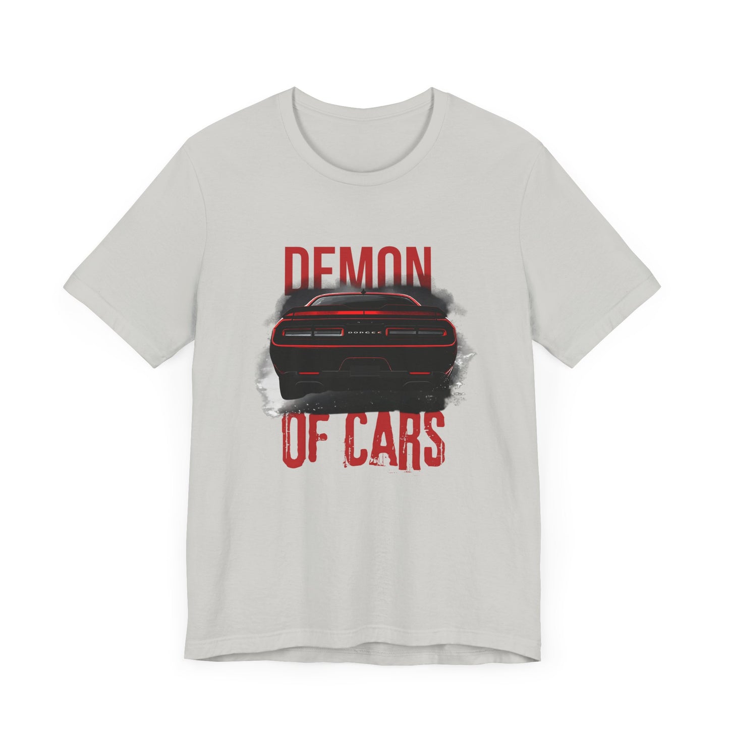 Demon of cars Dodge Challenger in t-shirt