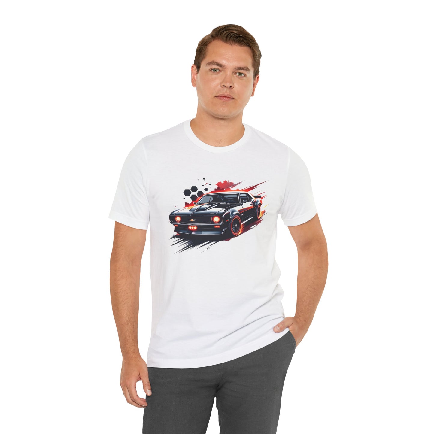 Chevrolet Camaro t-shirt, Racing-Inspired Unisex Jersey Tee - Speed & Power Design