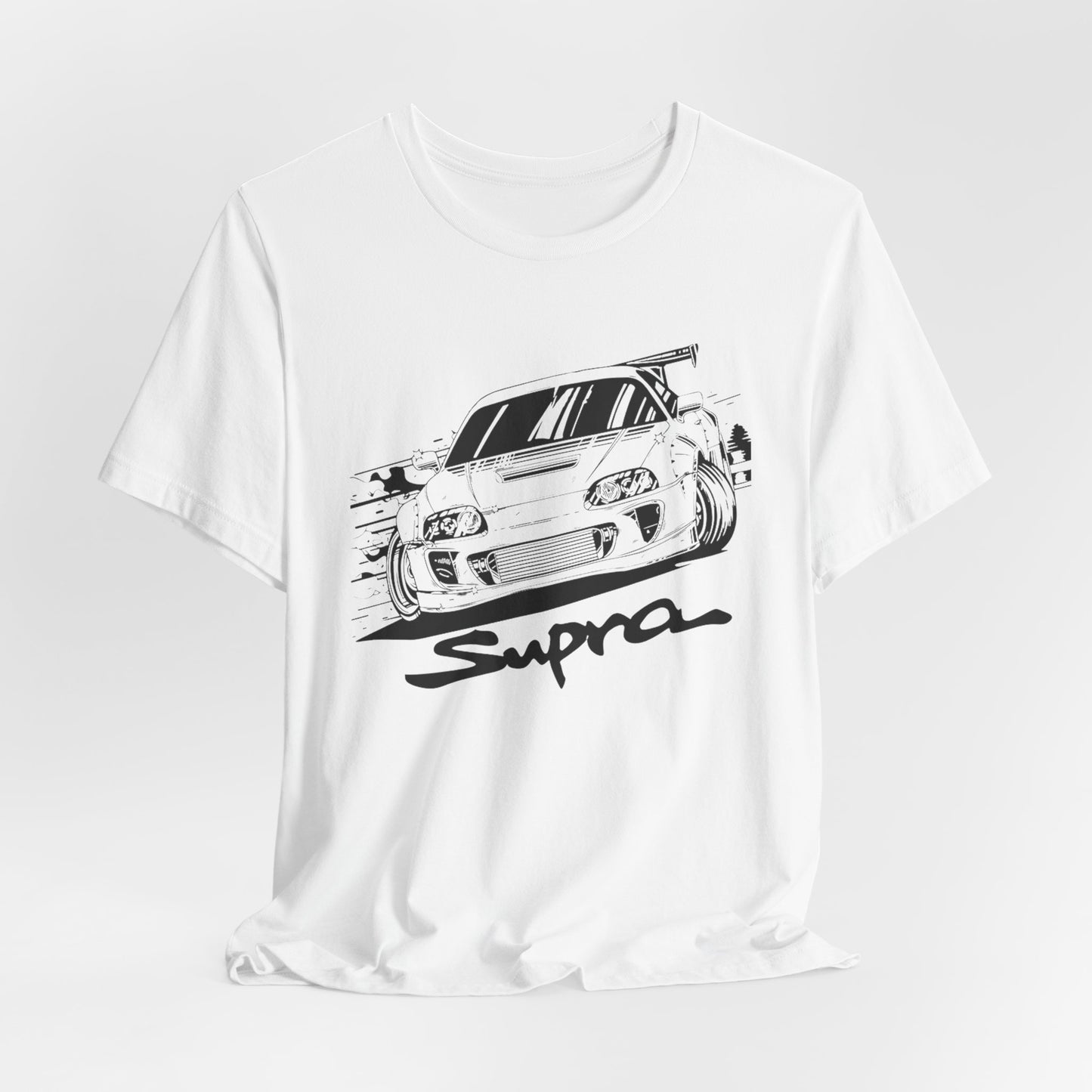 Toyota Supra t-shirt Racing Unisex Jersey Short Sleeve Tee - Perfect for Car Enthusiasts