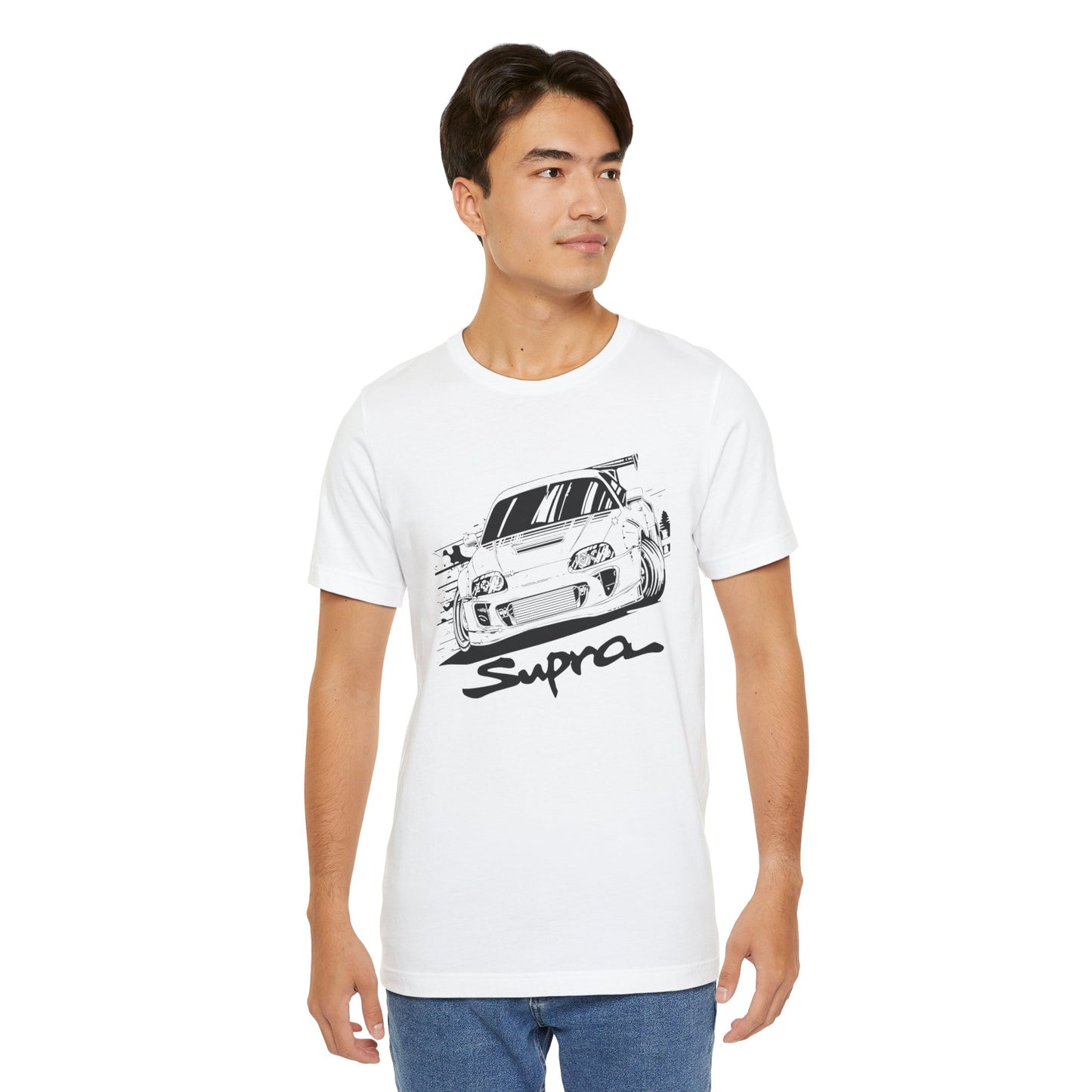 Toyota Supra t-shirt Racing Unisex Jersey Short Sleeve Tee - Perfect for Car Enthusiasts